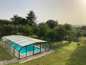 Large House On Farm With Own Heated Pool, As Seen On BBC TV